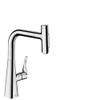 Hansgrohe 73822001 Metris Select Prep Kitchen Faucet, 2-Spray Pull-Out, 1.75 GPM in Chrome