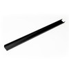 Infinity Drain TC 6596 BK 96" Stainless Steel Open Ended Channel in Matte Black