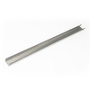 Infinity Drain TC 6596 PS 96" Stainless Steel Open Ended Channel in Polished Stainless
