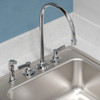 Elkay Lustertone Classic Stainless Steel 19-1/2" x 19" x 7-1/2", OS4-Hole Single Bowl Drop-in Sink