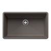 Blanco 443121: Precis Super Single Bowl Sink - Volcano Gray