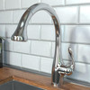 Hansgrohe 04066000 Allegro E Gourmet High Arc Kitchen Faucet, 2-Spray Pull-Down, 1.75 GPM in Chrome