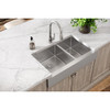 Elkay Crosstown 18 Gauge Stainless Steel 35-7/8" x 20-1/4" x 9", 60/40 Double Bowl Farmhouse Sink