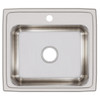 Elkay Lustertone Classic Stainless Steel 22" x 19-1/2" x 7-5/8", 1-Hole Single Bowl Drop-in Sink with Quick-clip