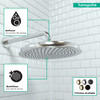 Hansgrohe 28427001 Raindance Classic Shower Head 240 1-Jet, 2.5 GPM in Chrome Hansgrohe 28427001 Raindance Classic Shower Head 240 1-Jet, 2.5 GPM in Chrome