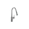 Hansgrohe 15070001 PuraVida 110 Single-Hole Faucet without Pop-Up, 1.2 GPM Chrome