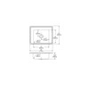 Elkay DRKR2822R Lustertone Classic Stainless Steel 28" x 22" x 7-5/8", Single Bowl Drop-in Classroom Sink