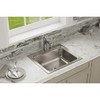 Elkay Lustertone Classic Stainless Steel 25" x 22" x 8-1/8", 5-Hole Single Bowl Drop-in Sink