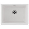 Elkay Quartz Classic 25" x 18-1/2" x 11-13/16", Undermount Laundry Sink with Perfect Drain, White