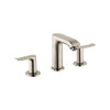 Hansgrohe 31083821 Metris Widespread Faucet in: Brushed Nickel