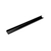 Infinity Drain SC 6596 BK 96" Stainless Steel Open Ended Channel in Matte Black