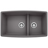 Blanco 441475 Performa Silgranit II Single Bowl - Cinder Undermount