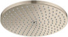 Hansgrohe 27624821 Raindance S Showerhead 240 1-Jet PowderRain, 2.5 GPM in Brushed Nickel