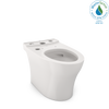 TOTO Aquia Iv Elongated Universal Height Skirted Toilet Bowl With Cefiontect, Washlet+ Ready, Colonial White