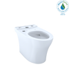 TOTO Aquia Iv Elongated Universal Height Skirted Toilet Bowl With Cefiontect, Washlet+ Ready, Cotton White