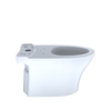 TOTO Aquia Iv Elongated Universal Height Skirted Toilet Bowl With Cefiontect, Cotton White - Ct446Cufgn#01