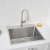 Blanco 443151: Quatrus R15 Laundry Sink Dual Mount