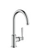 AXOR 16518821  Montreux Single-Hole Faucet without Pop-Up, Tall, 1.2 GPM Brushed Nickel