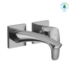 TOTO GM 1.2 GPM Wall-Mount Single-Handle Bathroom Faucet with COMFORT GLIDE Technology, Polished Chrome - TLG09307U#CP