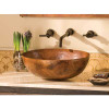 Native Trails CPS371 MAESTRO BAJO Hammered Copper Vessel Sink