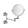 AXOR 42090830 Montreux Shaving Mirror, Pull Out, Polished Nickel