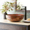 Native Trails CPS366 MAESTRO PETIT Hammered Copper Vessel Sink