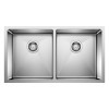 Blanco 443149: Quatrus R15 Equal Double Bowl Sink