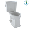 TOTO Promenade II 1G Two-Piece Elongated 1 GPF Universal Height Toilet with CeFiONtect - Colonial White - CST404CUFG#11