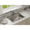 Elkay Lustertone Classic Stainless Steel 31" x 22" x 7-5/8" 2-Hole Single Bowl Drop-in Sink
