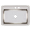 Elkay Lustertone Classic Stainless Steel 31" x 22" x 7-5/8", MR2-Hole Single Bowl Drop-in Sink