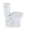TOTO Drake II Two-Piece Round 1.28 GPF Universal Height Toilet with CeFiONtect - Bone - CST453CEFG#03
