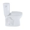 Toto Drake II Two Piece Round Universal Height Toilet with CEFIONTECT 1.28 GPF Less Seat in Sedona Beige