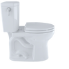 TOTO Drake II 1G Two-Piece Round 1 GPF Universal Height Toilet with CeFiONtect - Sedona Beige - CST453CUFG#12