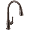 Delta Broderick: Single Handle Pull-Down Kitchen Faucet With Touch2O Technology Venetian Bronze