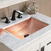Native Trails CPS245 AVILA: Hammered Copper Bathroom Sink: Antique Native Trails CPS245 AVILA: Hammered Copper Bathroom Sink: Antique