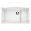 Blanco 440066: Performa Collection Cascade 32" Undermount Kitchen Sink with Colander - White