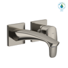 TOTO GM 1.2 GPM Wall-Mount Single-Handle Bathroom Faucet with COMFORT GLIDE Technology, Polished Nickel - TLG09307U#PN