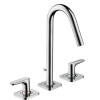 AXOR 34133821 Citterio M Widespread Faucet Brushed Nickel