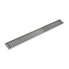 Infinity Drain 48" SAG 10048 SS Linear Drain Kit: Satin Stainless