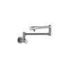 Hansgrohe 04057860 Talis S Pot Filler, Wall-Mounted in Steel Optic