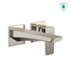 TOTO GE 1.2 GPM Wall-Mount Single-Handle Bathroom Faucet with COMFORT GLIDE Technology, Polished Nickel - TLG07308U#PN