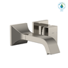 TOTO GC 1.2 GPM Wall-Mount Single-Handle Bathroom Faucet with COMFORT GLIDE Technology, Polished Nickel - TLG08307U#PN