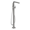 Hansgrohe 72413001 Talis S Freestanding Tub Filler Trim with 1.75 GPM Handshower in Chrome