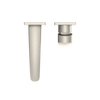 Toto GM 1.2 GPM Wall-Mount Single-Handle Bathroom Faucet with COMFORT GLIDE Technology, Brushed Nickel - TLG09307U#BN