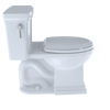 TOTO Promenade II 1G One-Piece Elongated 1 GPF Universal Height Toilet with CeFiONtect - Cotton White - MS814224CUFG#01