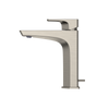 Toto GE 1.2 GPM Single Handle Semi-Vessel Bathroom Sink Faucet with COMFORT GLIDE Technology, Brushed Nickel - TLG07303U#BN