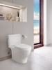 TOTO Nexus 1G Two-Piece Elongated 1 GPF Universal Height Toilet with CeFiONtect and SS124 SoftClose seat, WASHLET+ ready, Colonial White - MS442124CUFG#11