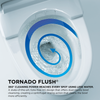 TOTO MS604124CEFG#12 Ultramax II One-Piece, Elongated Tornado 1.28 gpf Toilet - Sedona Beige