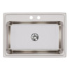 Elkay Lustertone Classic Stainless Steel 31" x 22" x 10-1/8" 2-Hole Single Bowl Drop-in Sink with Perfect Drain