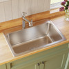 Elkay Lustertone Classic Stainless Steel 31" x 22" x 11-5/8" 1-Hole Single Bowl Drop-in Sink